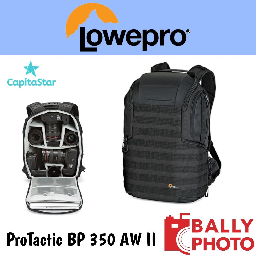 Lowepro ProTactic BP 350 AW II Camera and Laptop Backpack