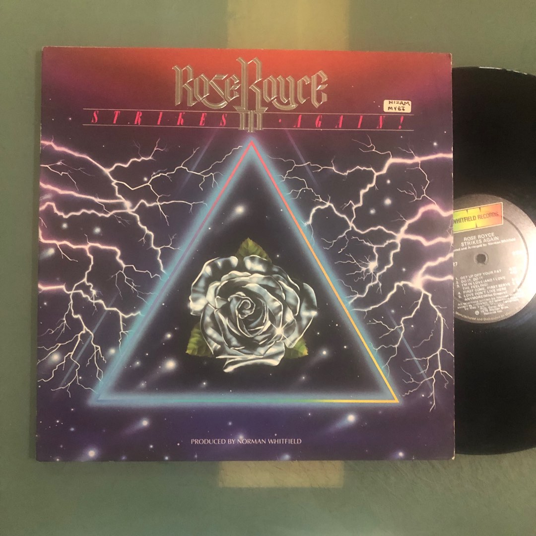 Lp Rose Royce (Strikes Again), Hobbies & Toys, Music & Media, Vinyls