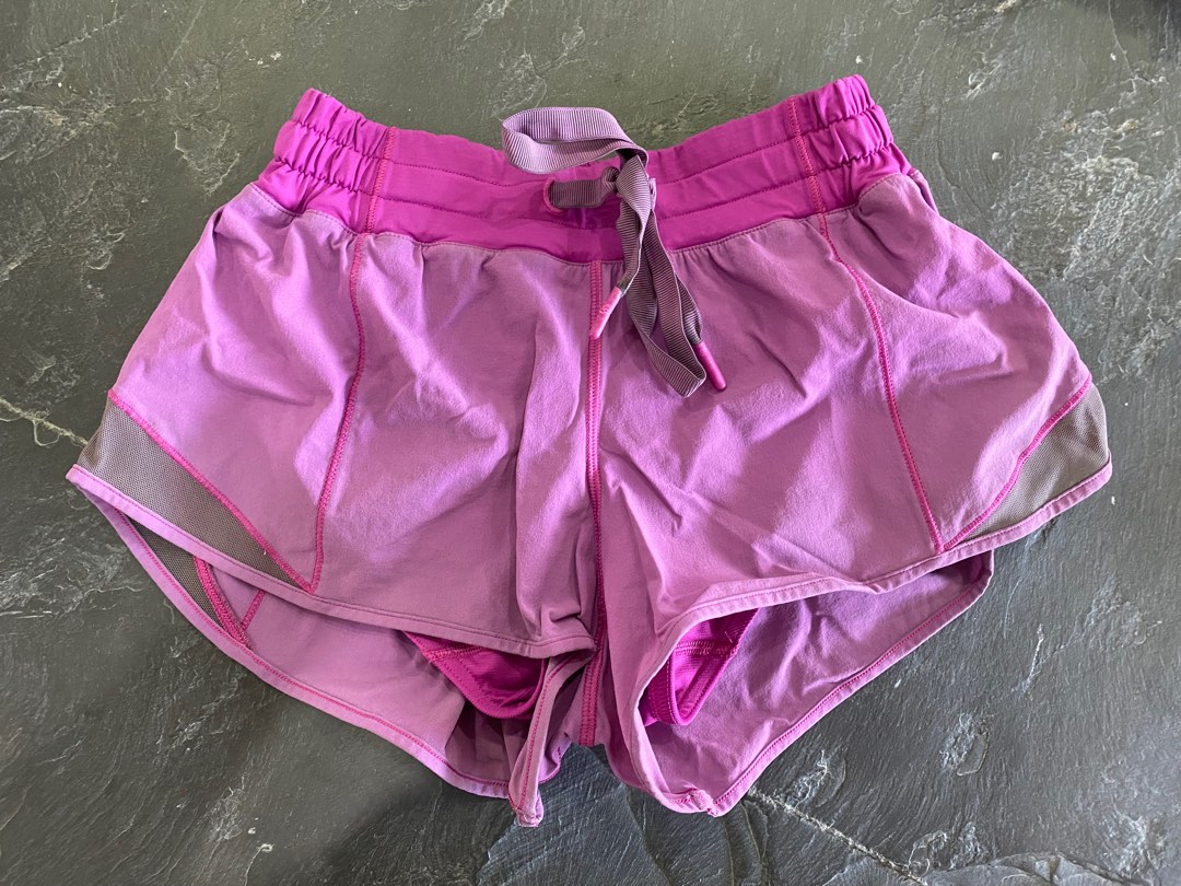 Purple running shorts outlet
