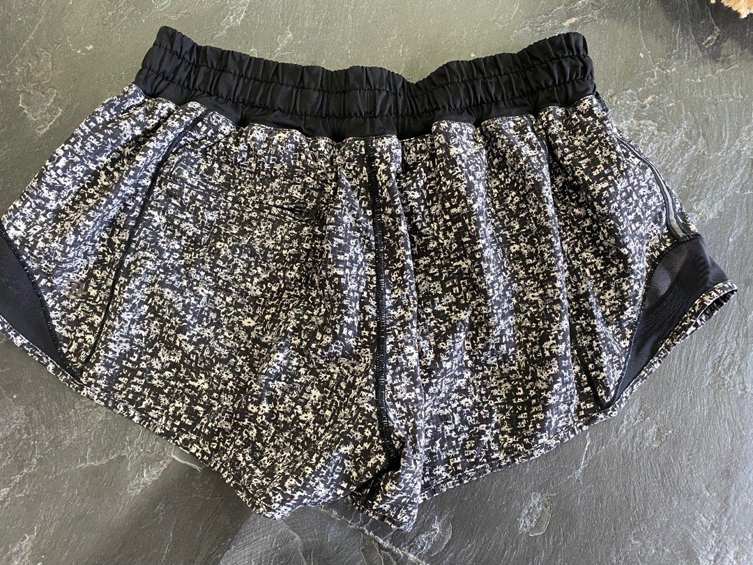 Running Lululemon Patterned Shorts Lululemon Running Shorts