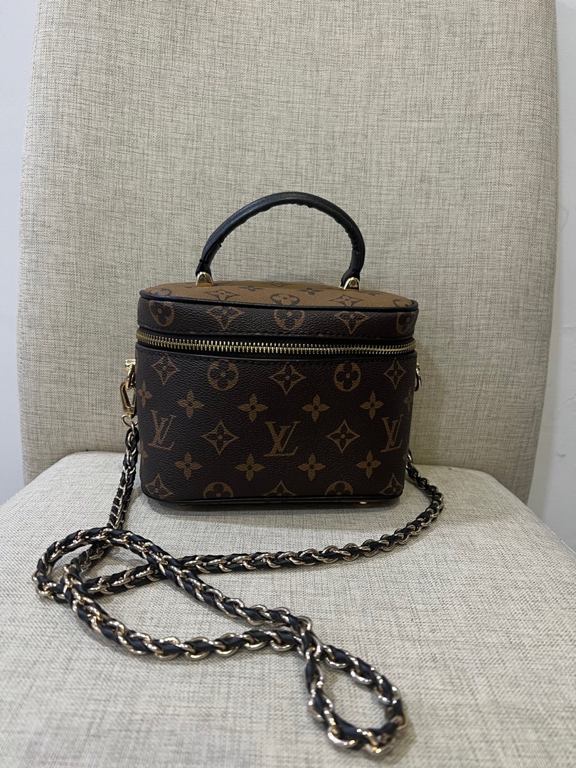 LV Vanity Bag Reverse Monogram Luxury Bags Wallets on Carousell