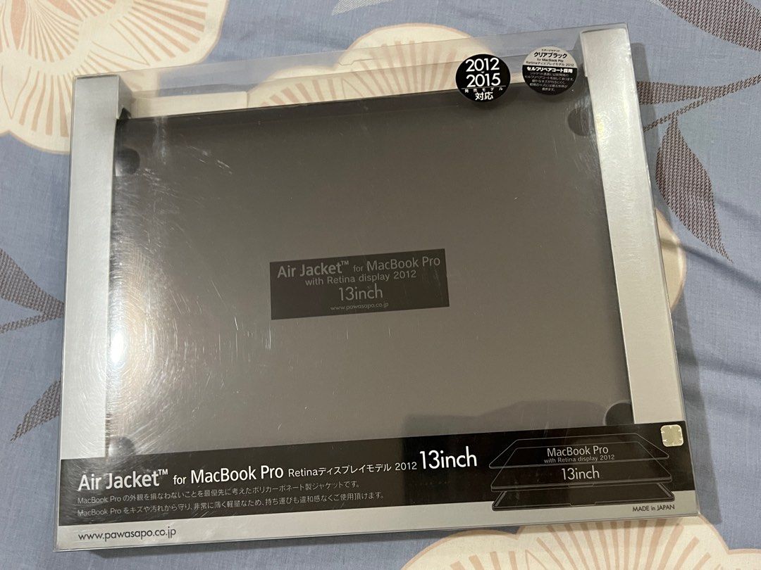 Macbook pro 13 inch 2012 case (Category: Laptop Bags & Sleeves) located in Manila. Submitted by cheemishops (Listing ID 1279502405, Image 1). Description: Air jacket Macbook pro 13 inch 2012 retina display Orig price 3300 Doesnt fit new macbook models! .