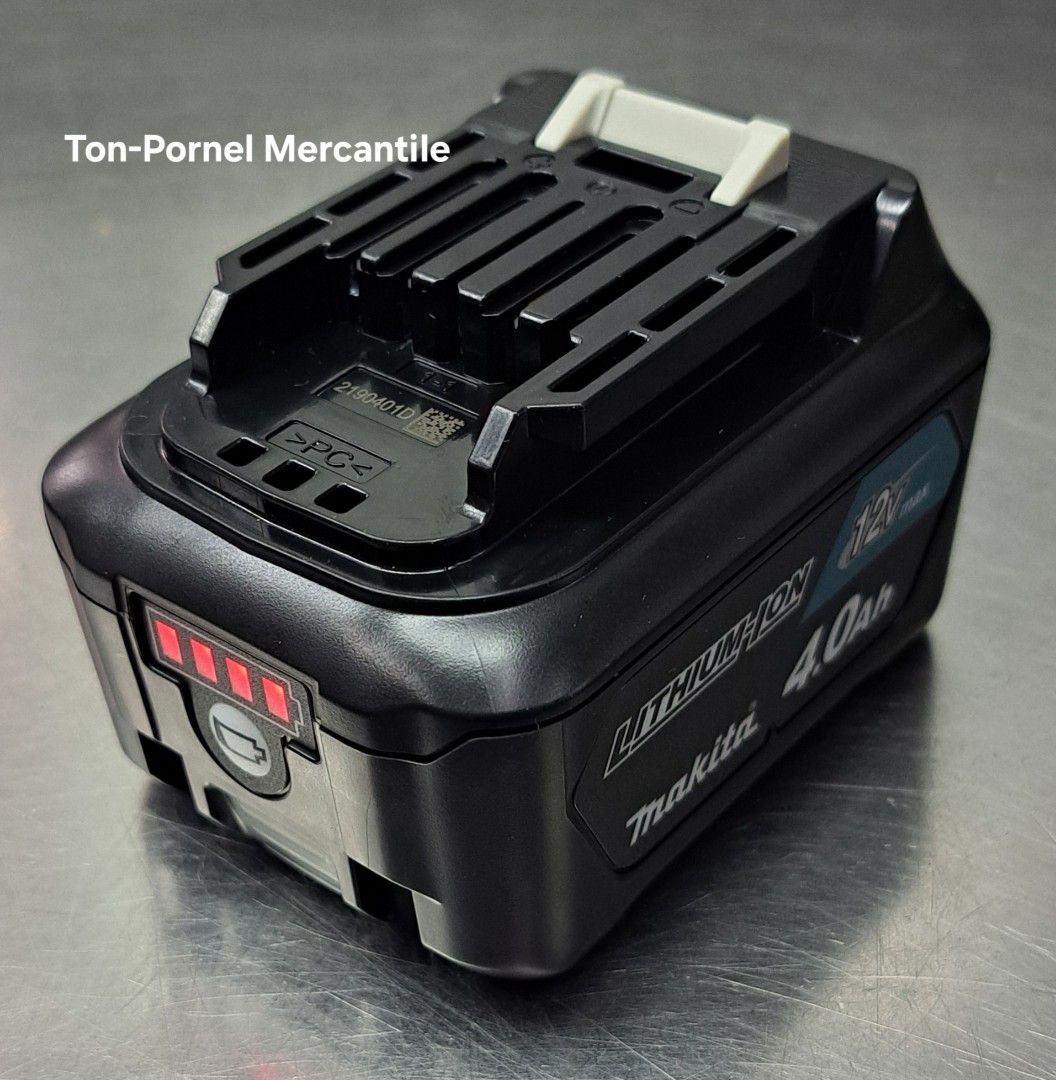 MAKITA 12V CXT 4.0Ah BATTERY (Category: Construction Tools & Equipment) located in Manila. Submitted by tonpornel (Listing ID 1279502765, Image 3). Description: Ton-Pornel Mercantile • We supply Powertools, Hardware tools, Plumbing, Paints, Electrical and Construction materials • We offer Paint Mixing and Powertools Repair Visit us: 38 Marcos Highway Mayamot, Antipolo City https://maps.google.com/?cid=1384230075759805792&entry=gps Store hours Mon
