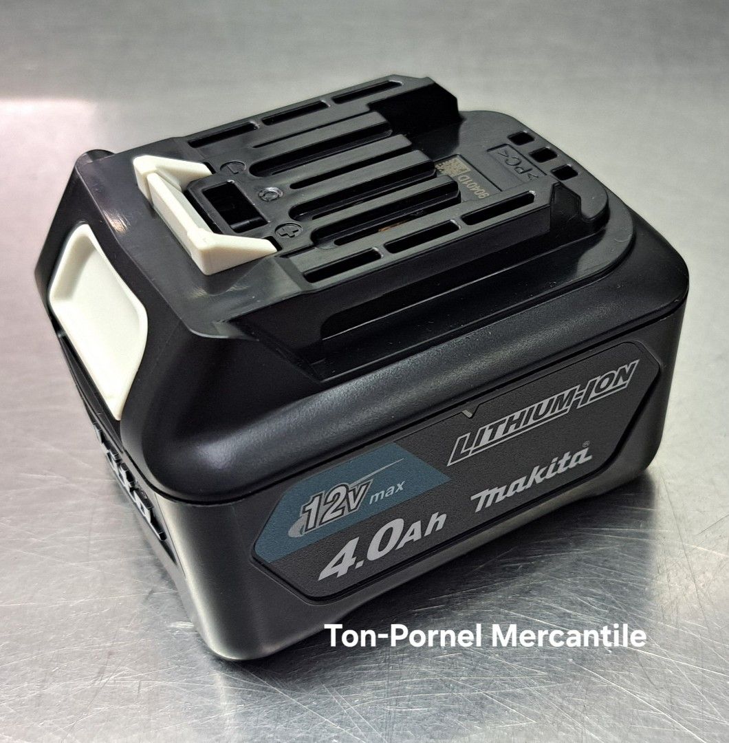 MAKITA 12V CXT 4.0Ah BATTERY (Category: Construction Tools & Equipment) located in Manila. Submitted by tonpornel (Listing ID 1279502765, Image 1). Description: Ton-Pornel Mercantile • We supply Powertools, Hardware tools, Plumbing, Paints, Electrical and Construction materials • We offer Paint Mixing and Powertools Repair Visit us: 38 Marcos Highway Mayamot, Antipolo City https://maps.google.com/?cid=1384230075759805792&entry=gps Store hours Mon