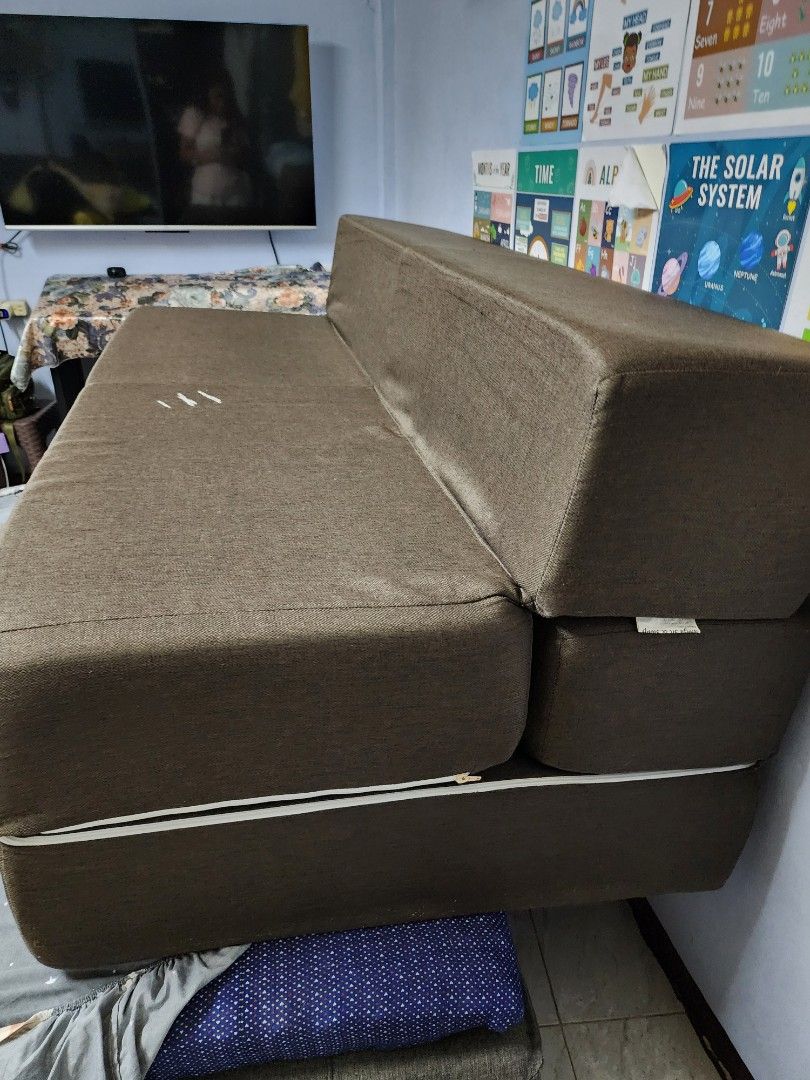 Mandaue Sofa Bed Queen Size, Furniture & Home Living, Furniture, Bed