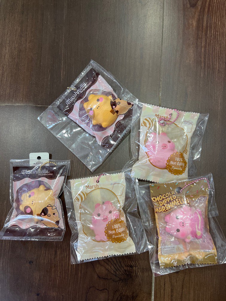 Roasted marshmelli 2025 pig squishy