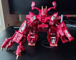 Giant 4 Bakugan Battle Brawlers Red Dragonoid Deluxe Deka Large Figure