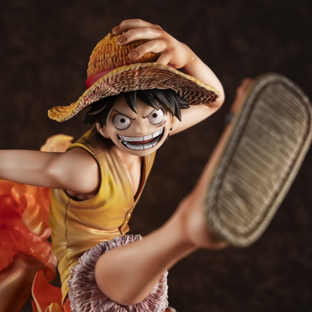 MEGAHOUSE Luffy Portgas Ace Figure One Piece 20th LIMITED Kyoudai no ...