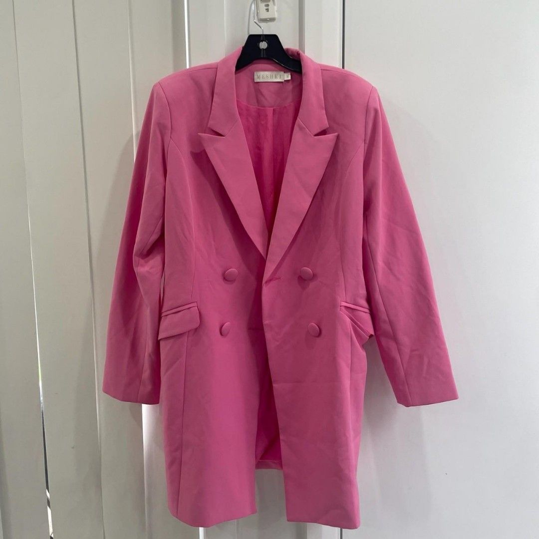 Meshki online pink blazer