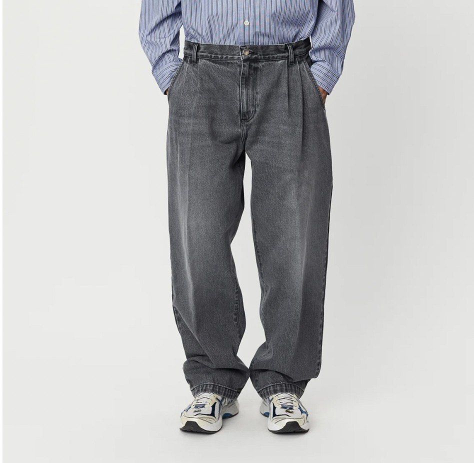 MFPEN Big Jeans Grey 丹麥極簡品牌baggy pants our legacy sefr