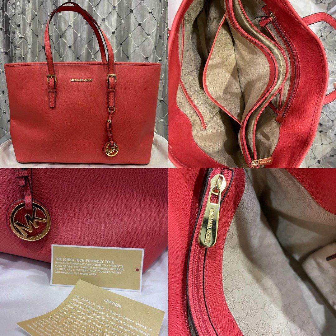 Jet set medium saffiano best sale