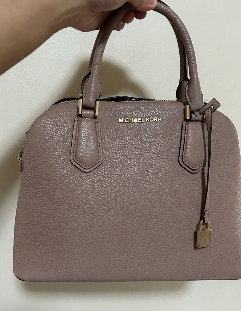 Michael kors adele 2025 large dome satchel