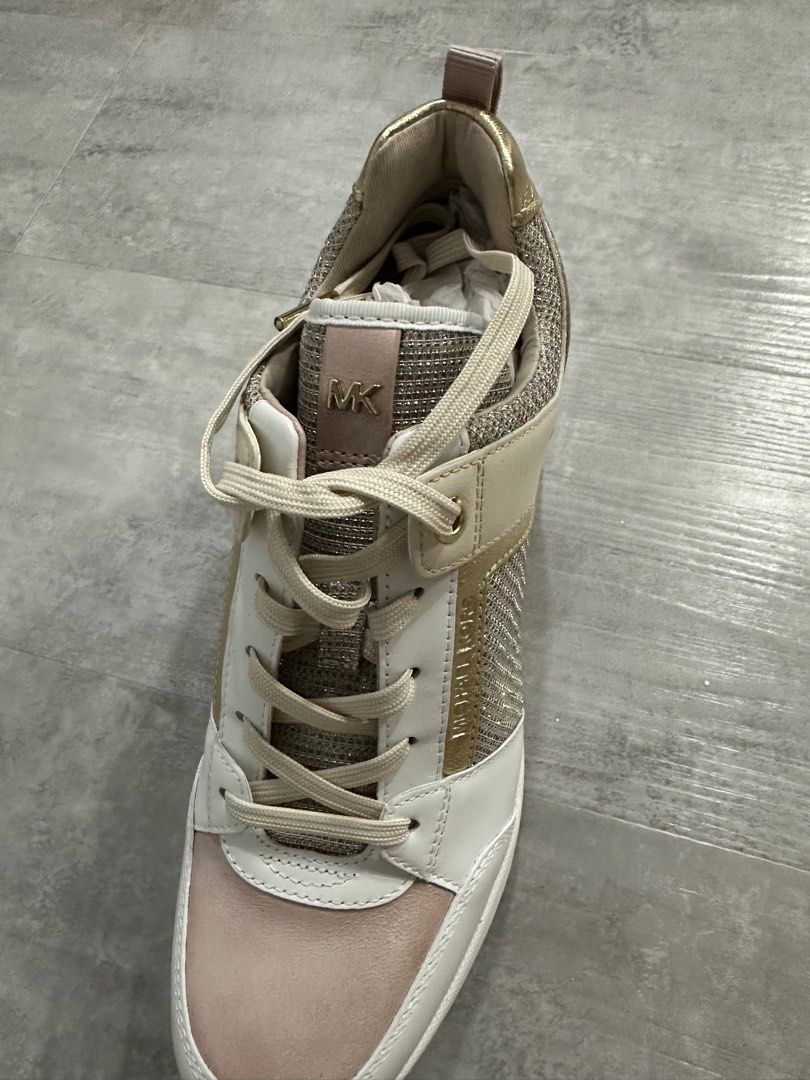 White michael cheap kors sneakers