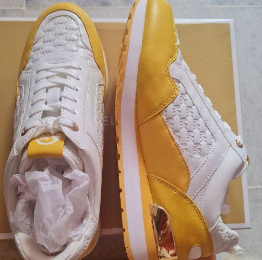 Michael kors shop yellow shoes