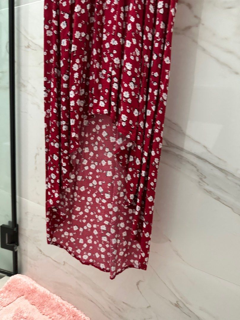 Minkpink roses are red ditty midi dress top