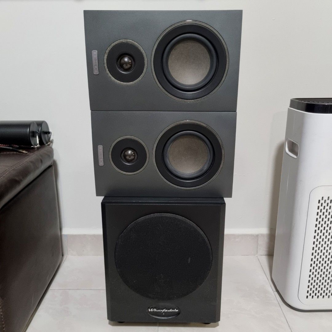 Mission LX2 + Wharfedale WHS8E, budget Speaker + Subwoofer combo, LX2 WHS8E, Audio, Soundbars