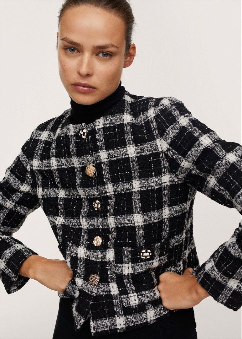 Checked Manhattan Tweed Jacket