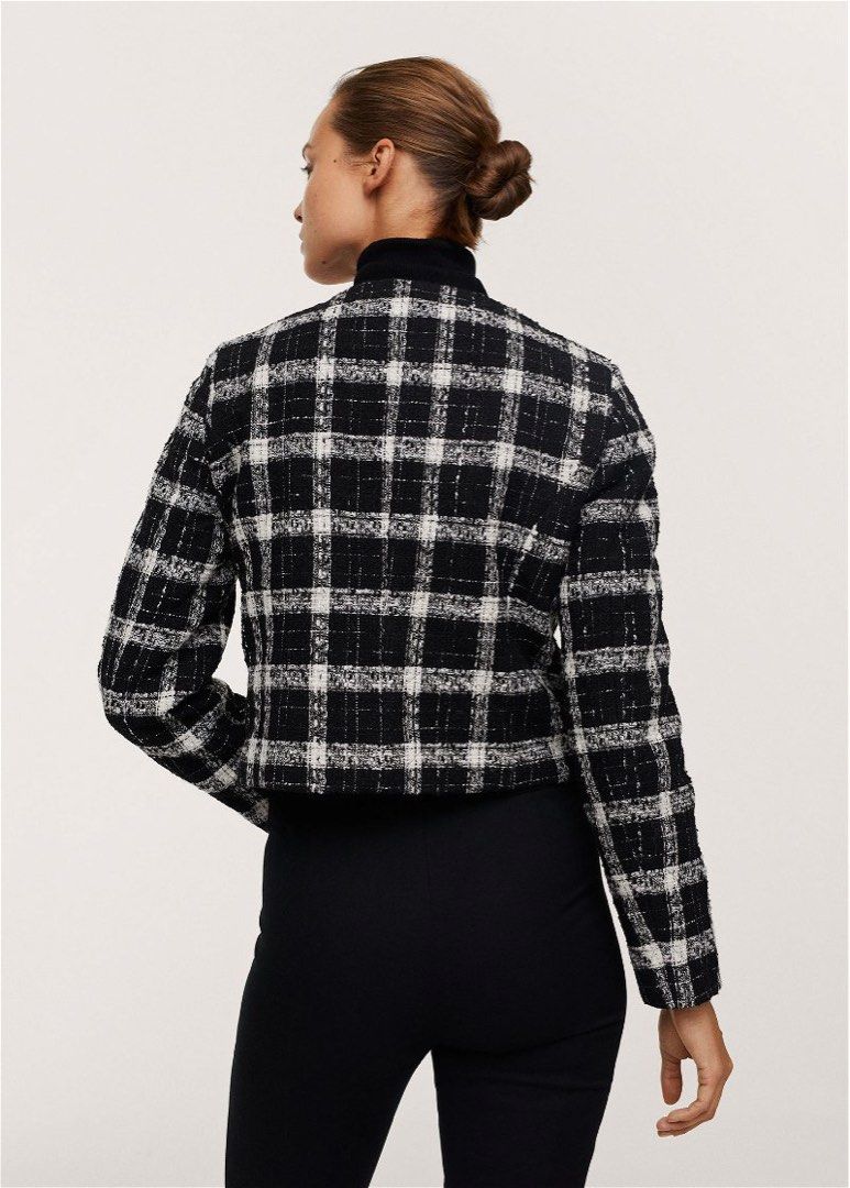 Checked Manhattan Tweed Jacket main image 1