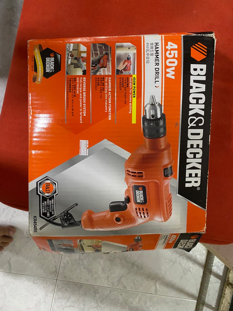 Black and decker online 450w drill