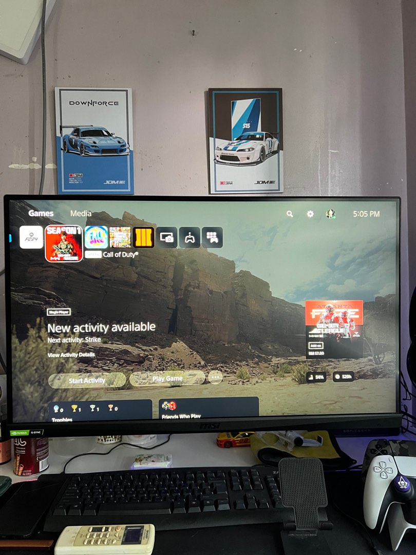 Msi optic g273, TV & Home Appliances, TV & Entertainment, TV on Carousell
