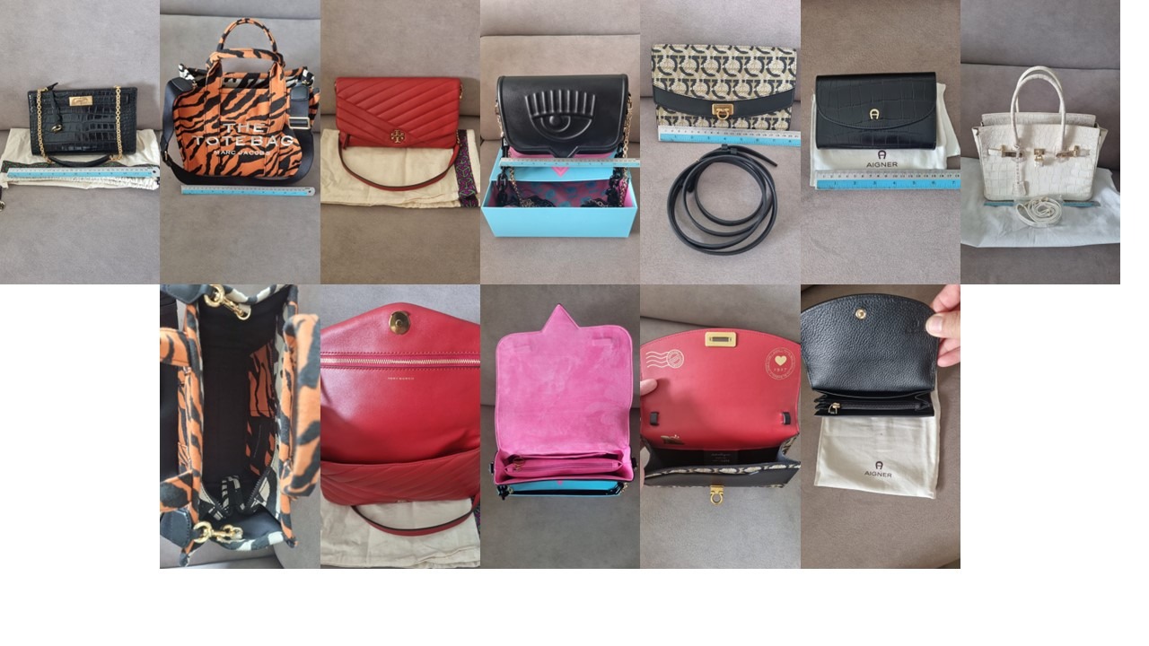 Multiple mid range branded bag for sale. Luxury Bags Wallets