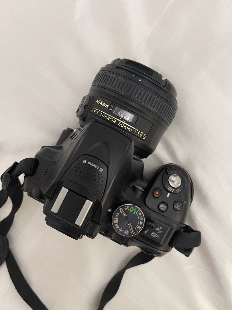 Nikon DLSR Camera, 35mm and 50mm (Category: Cameras) located in Manila. Submitted by stylizedph (Listing ID 1279510043, Image 3). Description: .