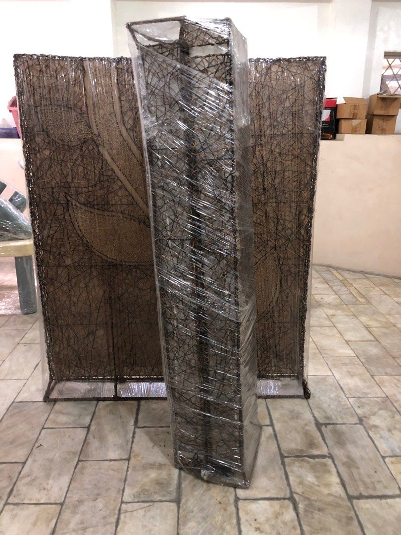 Native Light Divider 3 piece Set (Category: Wall Decor) located in Quezon City. Submitted by bikesmnl (Listing ID 1279503277, Image 2). Description: Native Divider 3 piece Set with Lights inside 220V Made in Bicol Long LWH 48 x 6 x 60 inches 2 Short LWH 12 x 6 x 60 inches Selling as is where is Location: Cubao QC Shipping arranged by buyer Priority to whoever can pay and pick up asap.