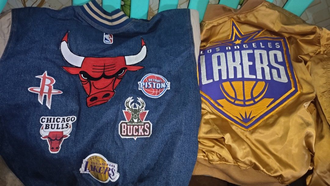 Nba jacket all teams hot sale patches