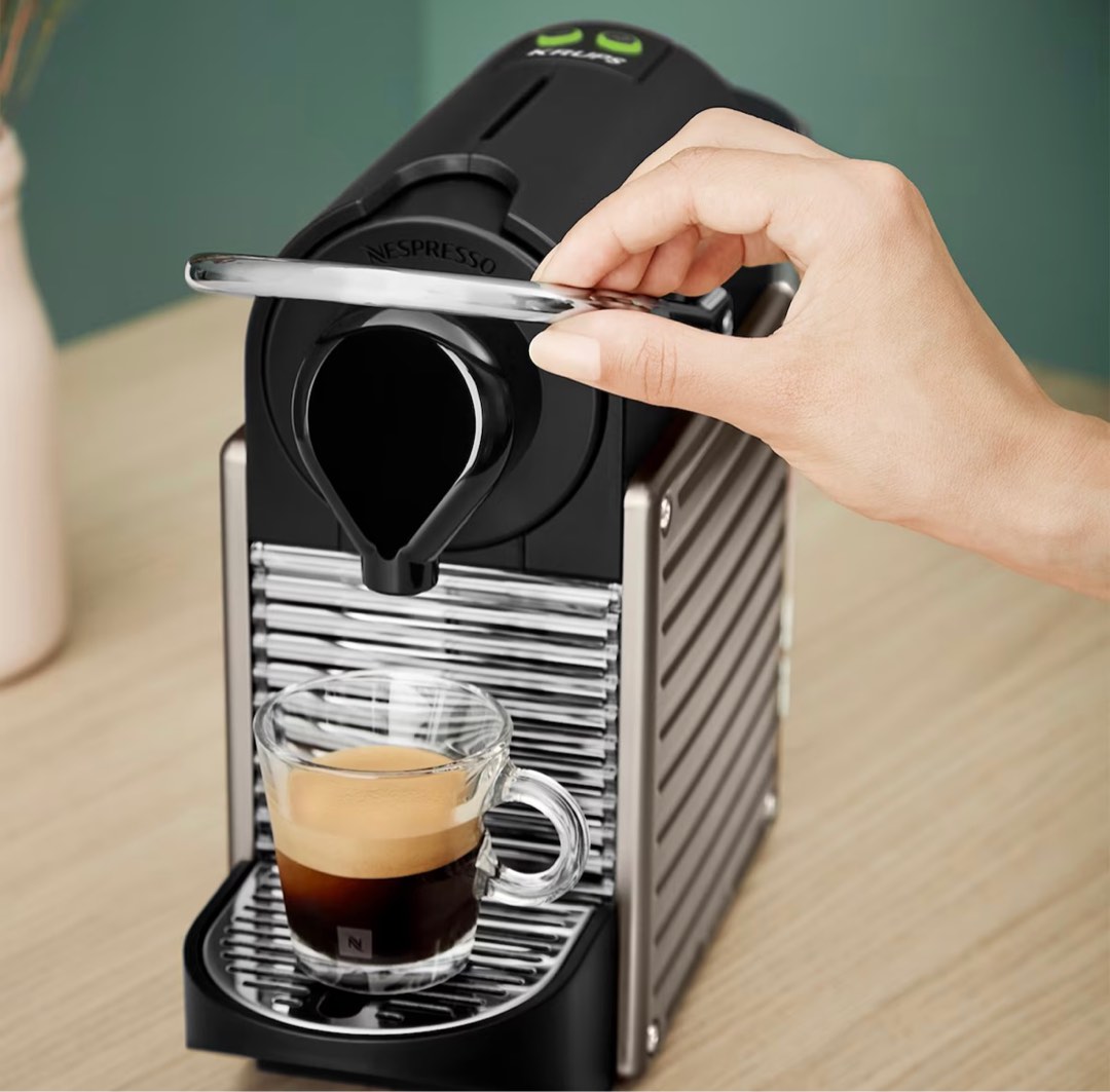 Nespresso Pixie Electric Titan TV Home Appliances Kitchen