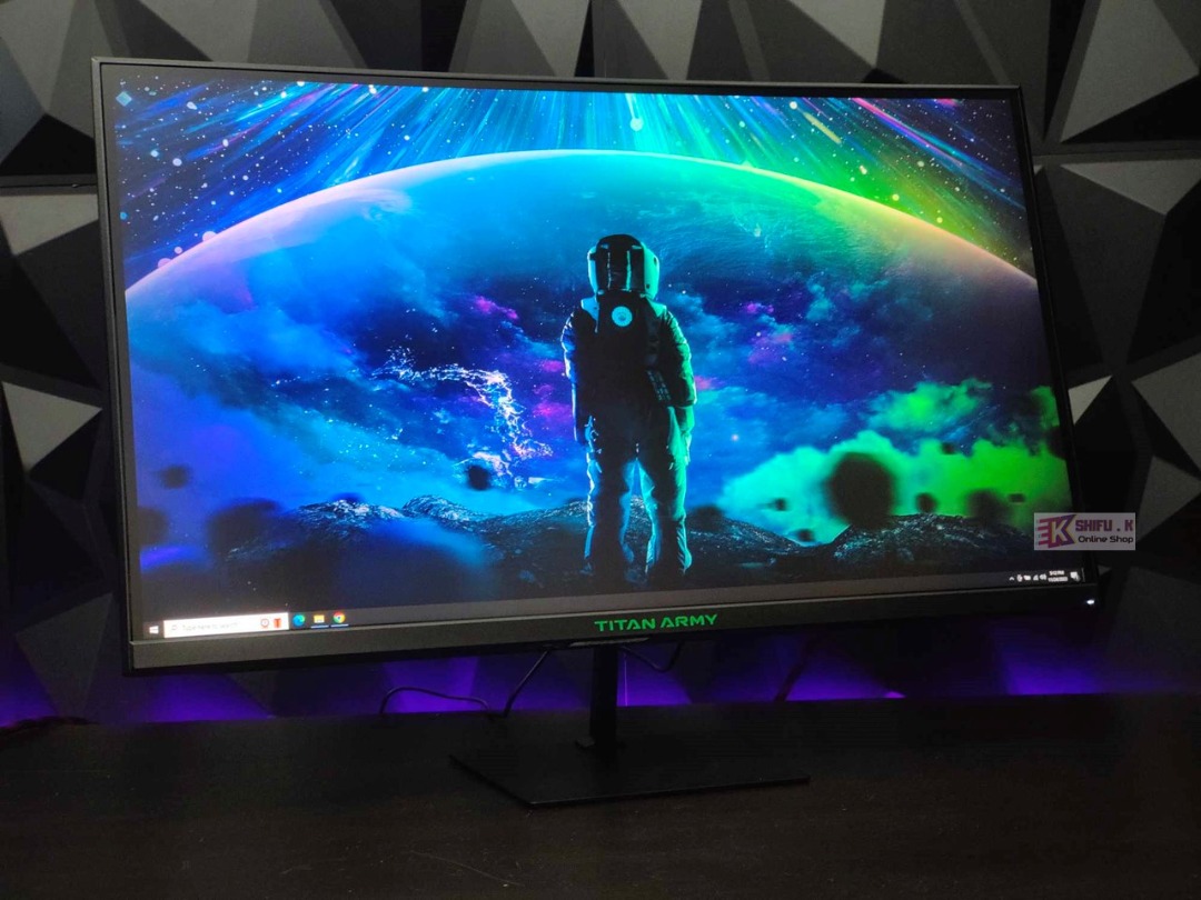 New 27 Inch QHD 2K IPS 180Hz Gaming Monitor Titan Army P27W2R Completed ...