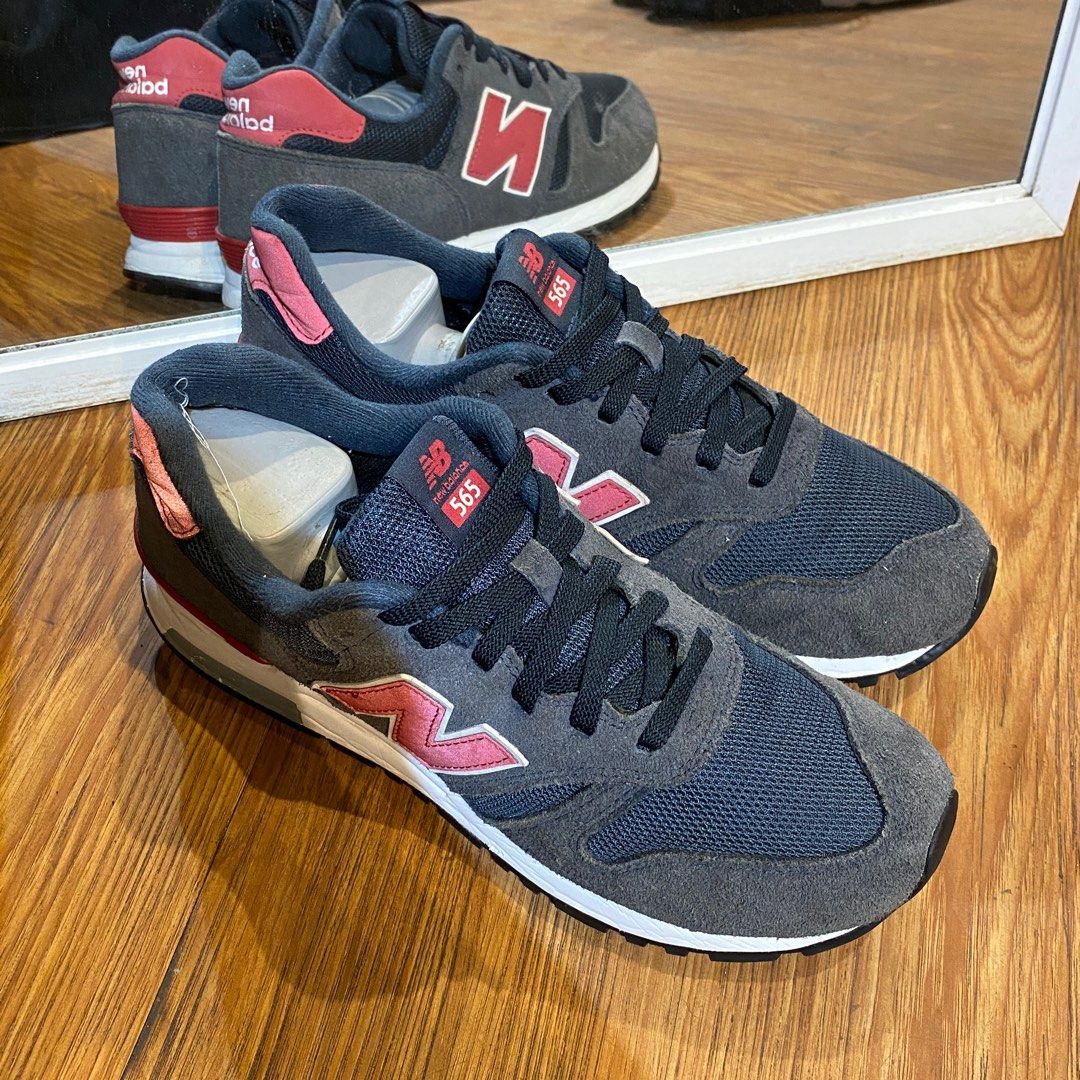 New balance 565 Navy red casual original not nb 574 classic x stone island not 576 england not 990 v6 usa not 998 999 2002r