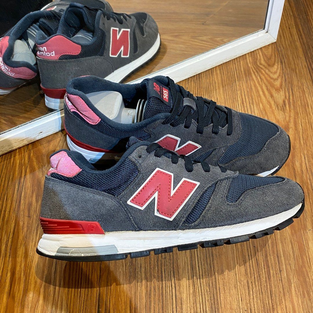 New balance 565 Navy red casual original not nb 574 classic x stone island not 576 england not 990 v6 usa not 998 999 2002r