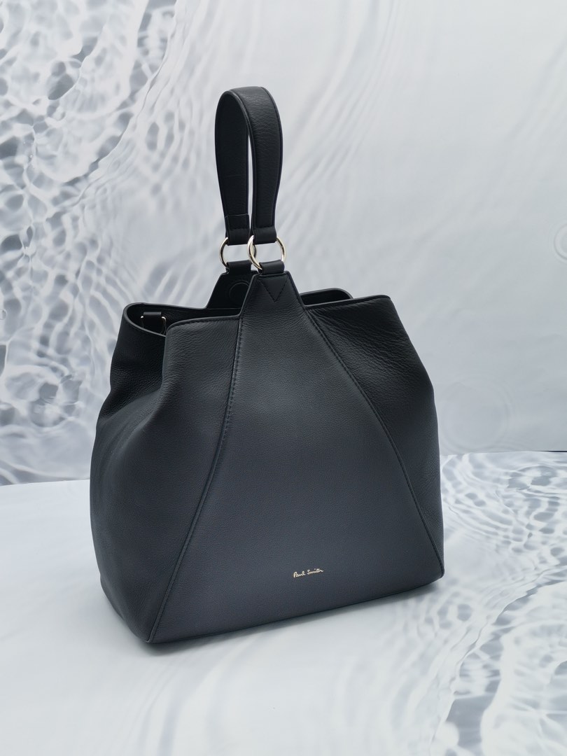 NEW YEAR SALE PAUL SMITH BLACK LEATHER HOBO BAG Luxury Bags