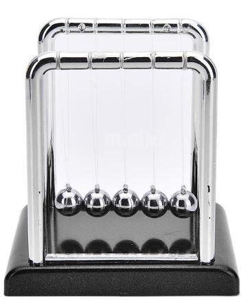 Newton s Cradle Steel Balance Ball Physics Science Pendulum Desk