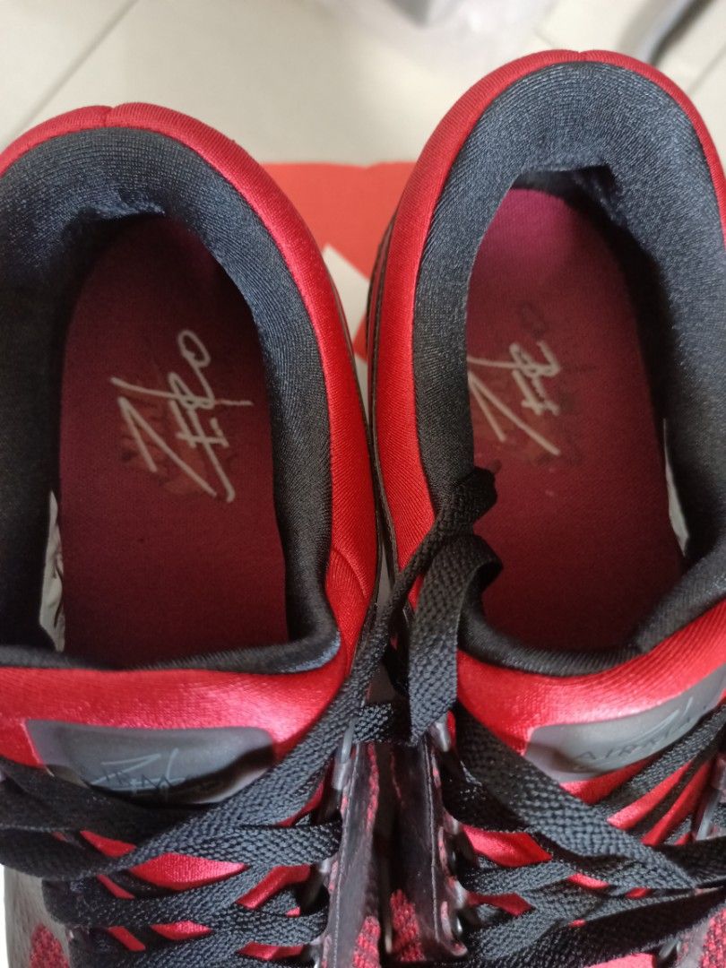 NIKE AIR MAX ZERO ESSENTIAL RED BLACK SHOE