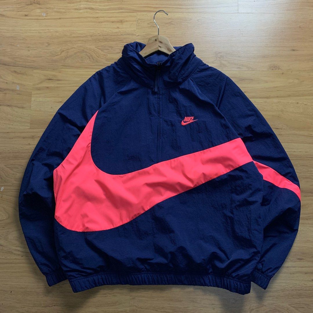 NIKE BIG SWOOSH WINDBREAKER Men s Fashion Coats Jackets and