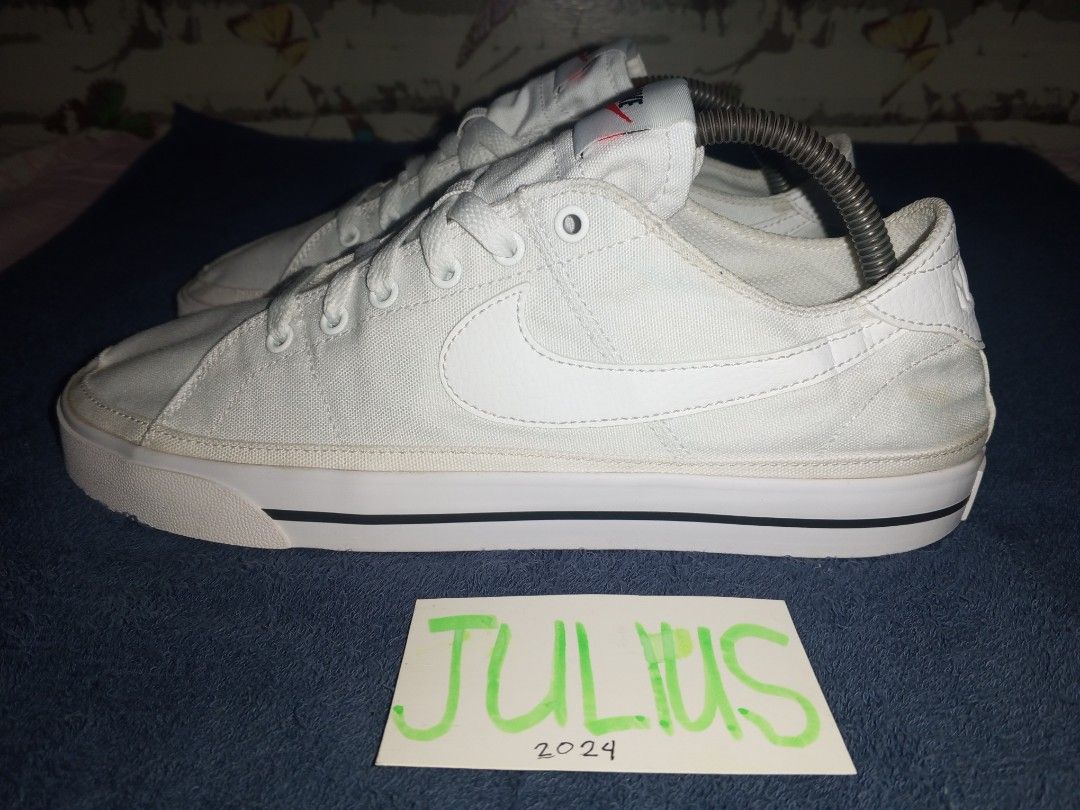 Nike Court Legacy Triple White Men #39 s Fashion Footwear Sneakers on