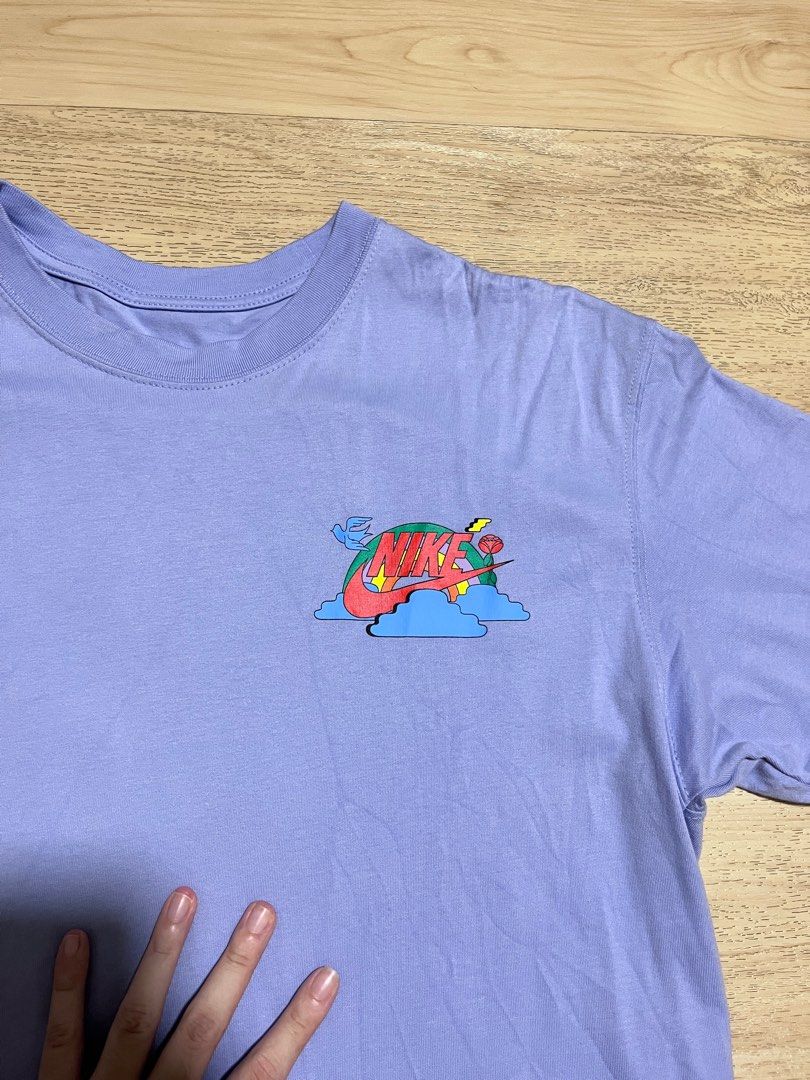 Have a nike day purple shirt top