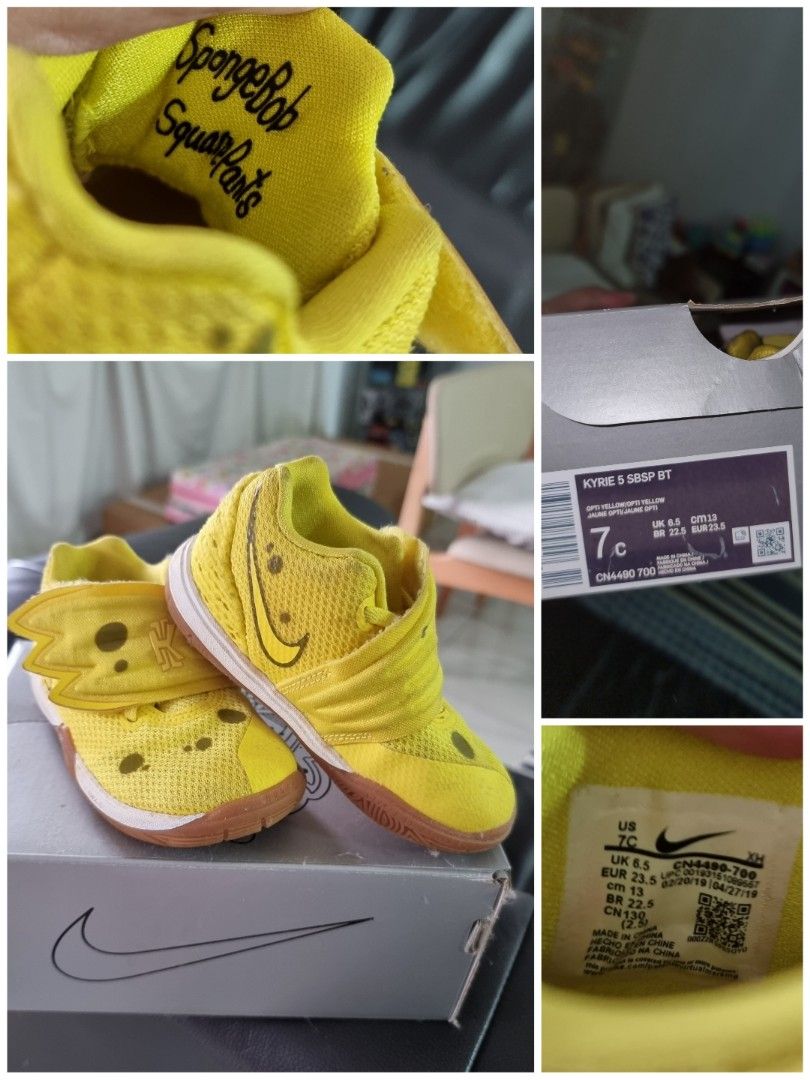 NIKE KYRIE 5 KIDS SPONGEBOB