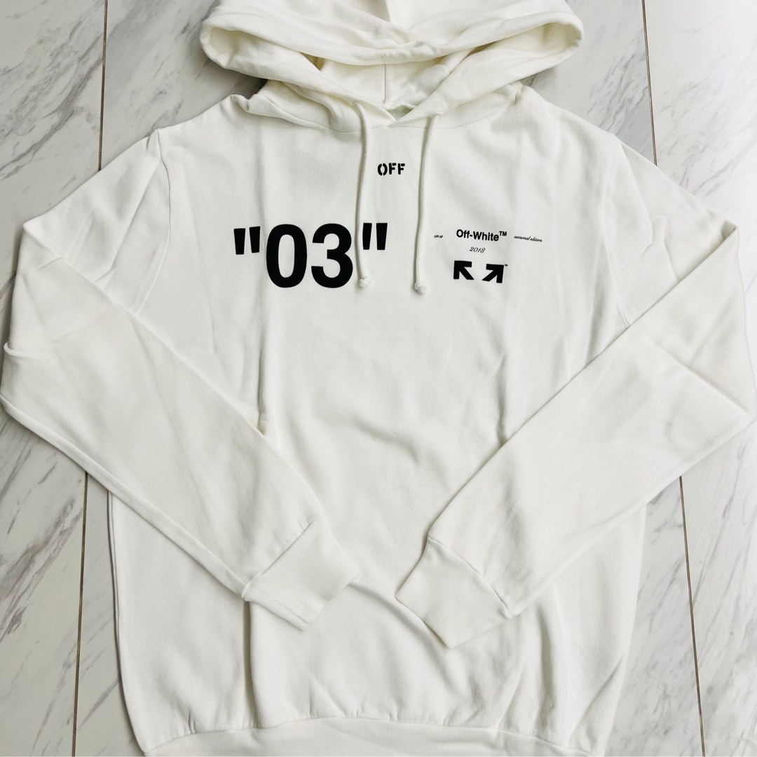 Off White 03 Virgil Abloh 1st Version Numbered Hoodie