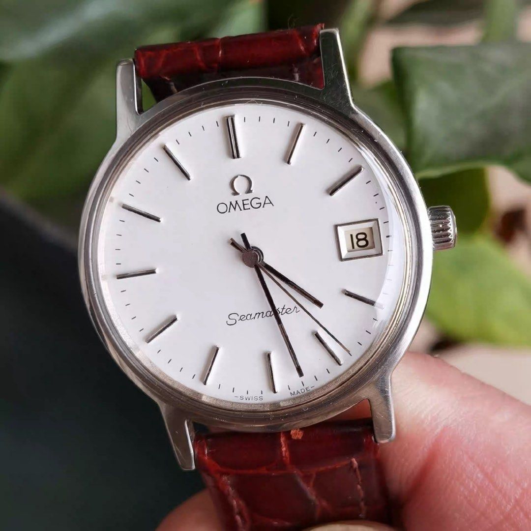 Omega 1030 Seamaster Date Mechanical Watch Luxury Watches on