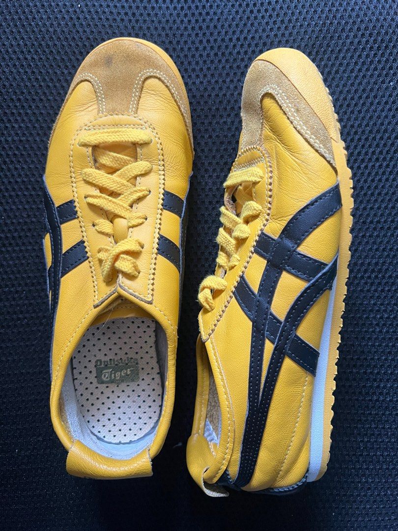 tiger shoes yellow