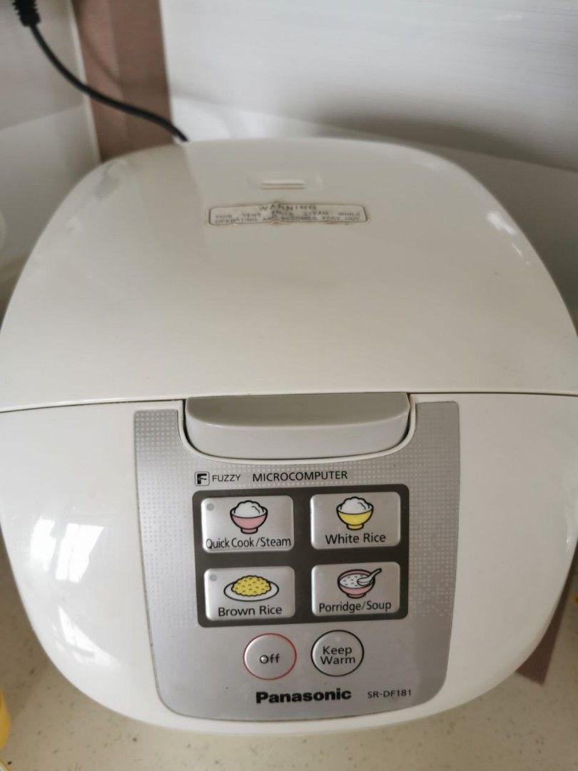 Computer Rice Panasonic Mircocomputer Rice Cooker, TV & Home Appliances, Kitchen ...