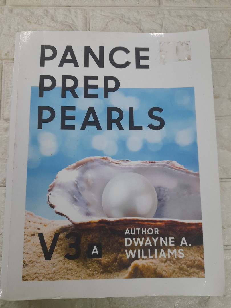 Pance Prep Pearls V3 Medical Books by Dwanye Williams, Hobbies & Toys