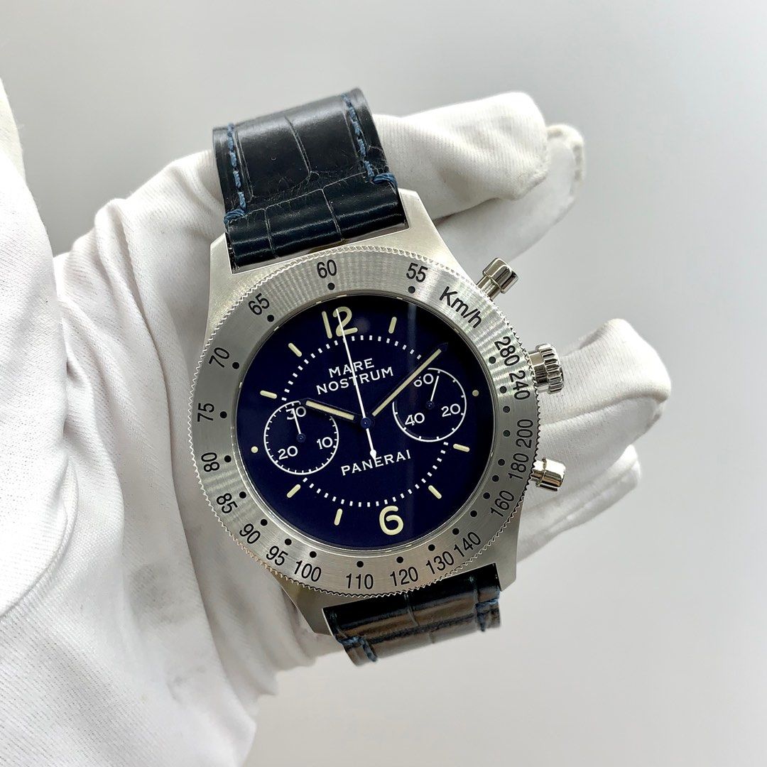 PANERAI MARE NOSTRUM ACCIAIO PAM00716 42MM W CARD EXTRA STRAP