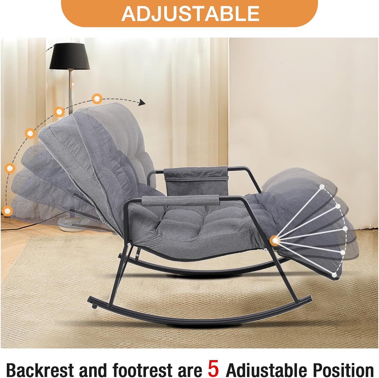 Rocking sofa chair nursery best sale