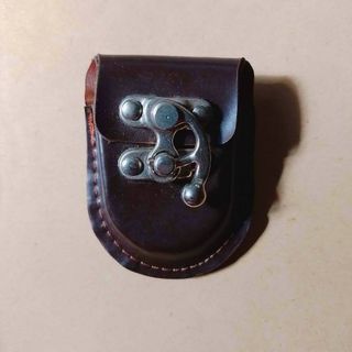 Pocket Watch Leather Case