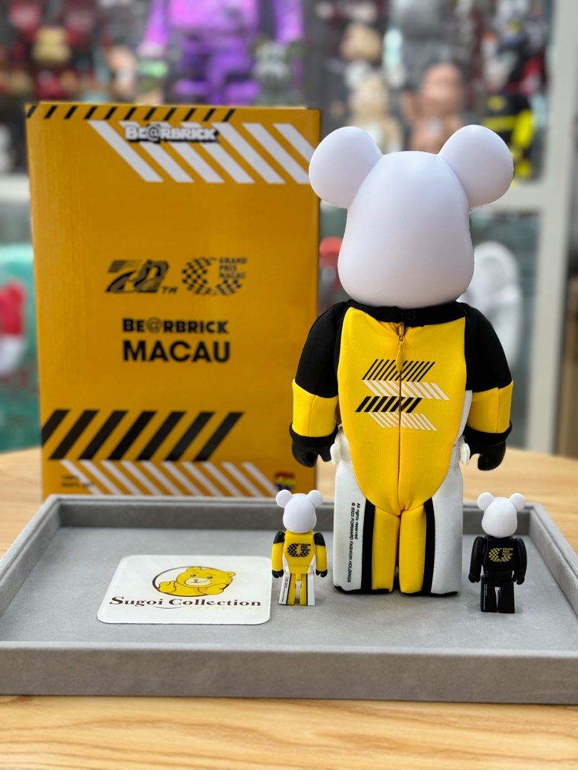 Bearbrick Macao 2020 Neil Barrett 100% & 400% Set de la Collection - FR