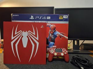 PS4 Pro Spiderman Limited Edition