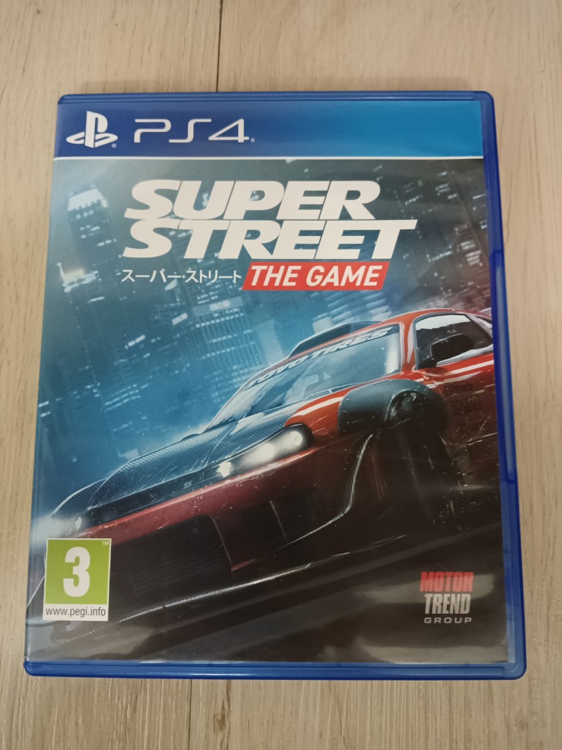 PS4 Super Street The Game (used), Video Gaming, Video Games, PlayStation on  Carousell